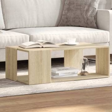 Sonoma Oak Coffee Table - Stylish & Functional Design