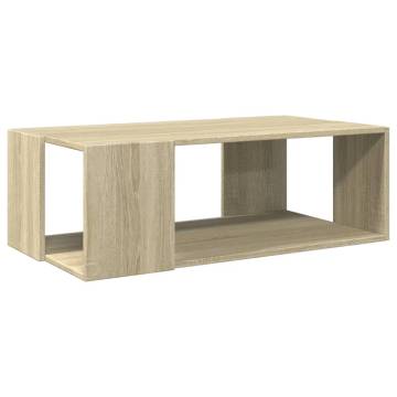 Sonoma Oak Coffee Table - Stylish & Functional Design