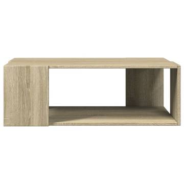 Sonoma Oak Coffee Table - Stylish & Functional Design