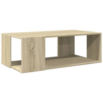 Sonoma Oak Coffee Table - Stylish & Functional Design