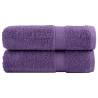  Premium Bath Towels SOLUND 2 pcs 100x150 cm 600 gsm Colour purple Size 100 x 150 cm Quantity in Package 2 