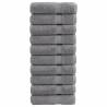  Premium Shower Towels SOLUND 10pcs Grey 70x140cm 600gsm Colour grey Size 70 x 140 cm Quantity in Package 10 