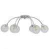 Stylish Ceiling Lamp with 6 LED Bulbs G9 - 240W