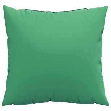 Sofa Cushions 4 pcs Green 40x40 cm Fabric - HipoMarket