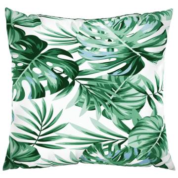 Sofa Cushions 4 pcs Leaf Pattern 50x50 cm - Hipomarket