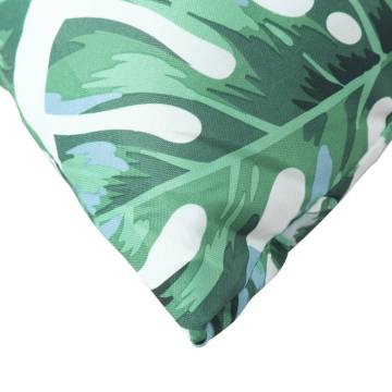 Sofa Cushions 4 pcs Leaf Pattern 50x50 cm - Hipomarket