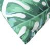 Sofa Cushions 4 pcs Leaf Pattern 50x50 cm - Hipomarket