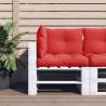 Pallet Cushions 3 pcs Red Fabric - Comfort & Style