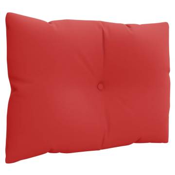 Pallet Cushions 3 pcs Red Fabric - Comfort & Style