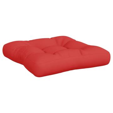 Pallet Cushions 3 pcs Red Fabric - Comfort & Style