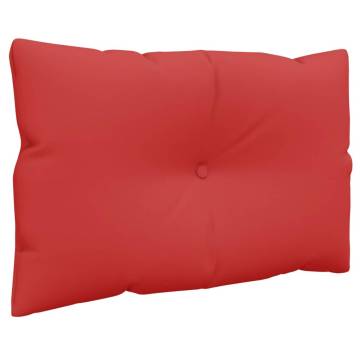 Pallet Cushions 3 pcs Red Fabric - Comfort & Style