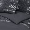 Black Duvet Cover Set - 200x200 cm Cotton | HipoMarket