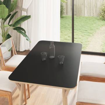 Self-Adhesive Matte Black Furniture Sticker | 90x500 cm PVC