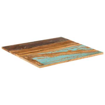 Square Table Top 70x70 cm - Solid Reclaimed Wood | Hipo Market