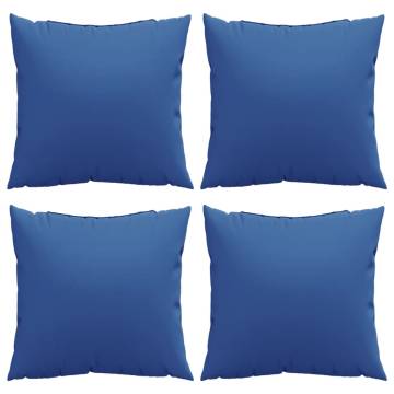 Royal Blue Sofa Cushions - 4 pcs 50x50 cm | Hipomarket