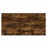 Wall Shelves 4 pcs Smoked Oak | Durable Engineered Wood - HipoMarket