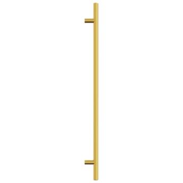 10 Gold Cabinet Handles - Modern Stainless Steel Design