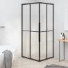  Shower Cabin Frosted ESG 80x70x180 cm Black Size 80 x 70 x 180 cm Model frosted 