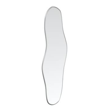 Wall Mirror Silver 100x45 cm - Minimalist Home Decor