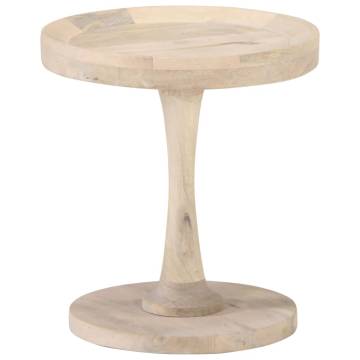 Vintage Side Table Ø40x45 cm - Solid Mango Wood