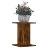  Plant Stands 2 pcs Smoked Oak 30x30x40 cm Engineered Wood Colour smoked oak Size 30 x 30 x 40 cm Quantity in Package 1 