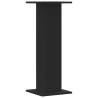 Buy Plant Stands 2 pcs - Black Engineered Wood 30x30x80 cm