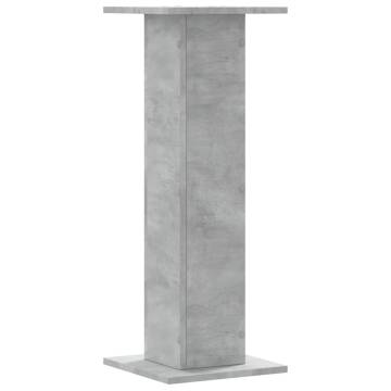 Concrete Grey Plant Stands - 2 pcs | Durable & Stylish