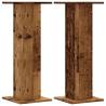 2 pcs Old Wood Plant Stands - Stylish & Durable | Hipomarket