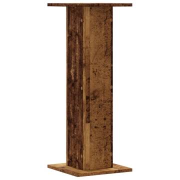 2 pcs Old Wood Plant Stands - Stylish & Durable | Hipomarket