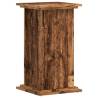 Plant Stand Old Wood 33x33x60 cm - Durable Engineered Wood