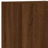 7 Piece LED TV Wall Cabinet Set - Brown Oak | HipoMarket