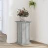 Plant Stand Grey Sonoma 33x33x60 cm Engineered Wood - Hipomarket