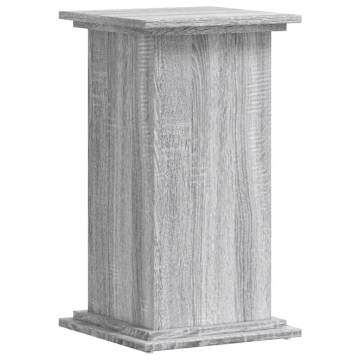 Plant Stand Grey Sonoma 33x33x60 cm Engineered Wood - Hipomarket