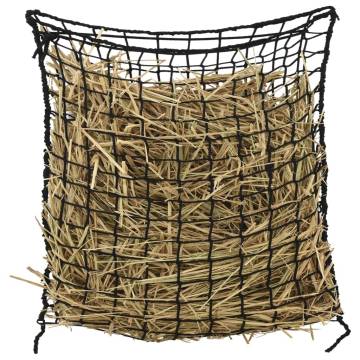 Hay Nets 2 pcs Square Black 75x75 cm - Perfect for Horses