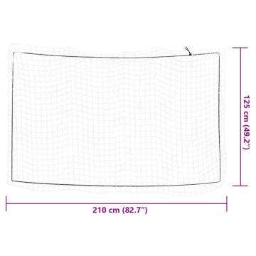 Trailer Net with Elastic Rope White 2.1x1.25m - Durable & Safe