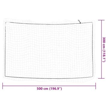 Trailer Net with Elastic Rope White 5x3m - Durable & Versatile