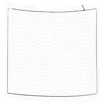 Durable Trailer Net with Elastic Rope - 4x4m PP