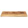 Solid Mango Wood Table Top - 80x60 cm | Rustic Furniture