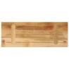 Rectangular Solid Wood Table Top - 90x20x3.8 cm | HipoMarket