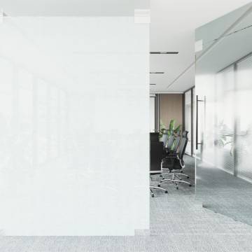 Static Frosted Transparent Window Film 45x2000 cm | HipoMarket