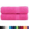 Premium SOLUND Shower Towels - 2 pcs Pink 70x140 cm | HipoMarket