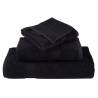 Premium Shower Towels SOLUND - 2 pcs Black 70x140 cm