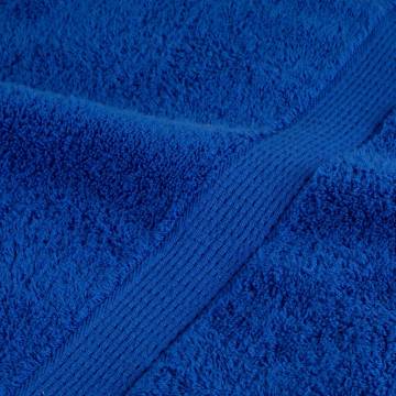 Premium SOLUND Towels 4pcs Blue 100x200cm - 600gsm