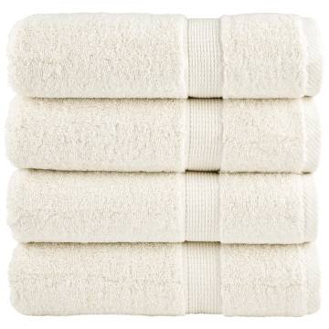 Premium Bath Towels SOLUND - 4 pcs 100x150 cm 600 gsm