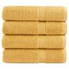  Premium Bath Towels SOLUND 4pcs Gold 100x150cm 600gsm Colour gold Size 100 x 150 cm Quantity in Package 4 