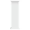 Plant Stand White 33x33x100 cm | Durable Engineered Wood