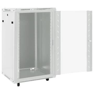 18U Network Cabinet 19 IP20 Grey - 60x60x100 cm | HipoMarket