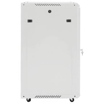 18U Network Cabinet 19 IP20 Grey - 60x60x100 cm | HipoMarket