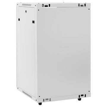 18U Network Cabinet 19 IP20 Grey - 60x60x100 cm | HipoMarket