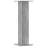 Speaker Stands 2 pcs Grey Sonoma - Stylish & Durable Design